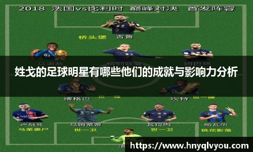 姓戈的足球明星有哪些他们的成就与影响力分析